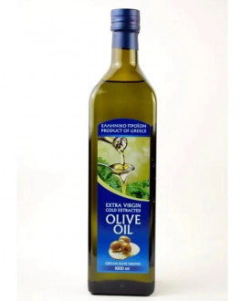 Олія оливкова Olio  Extra Virgin 1л Cold Extracted Греція СКЛО (1/12) 