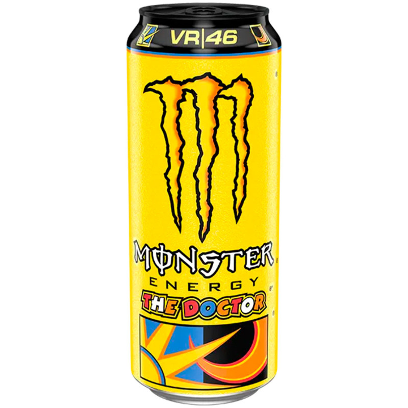 Вода -напій енергетичний Monster Energy The Doctor 0,5л ж/б (1/12)