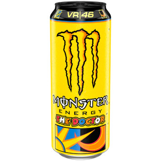 Вода -напій енергетичний Monster Energy The Doctor 0,5л ж/б (1/12)