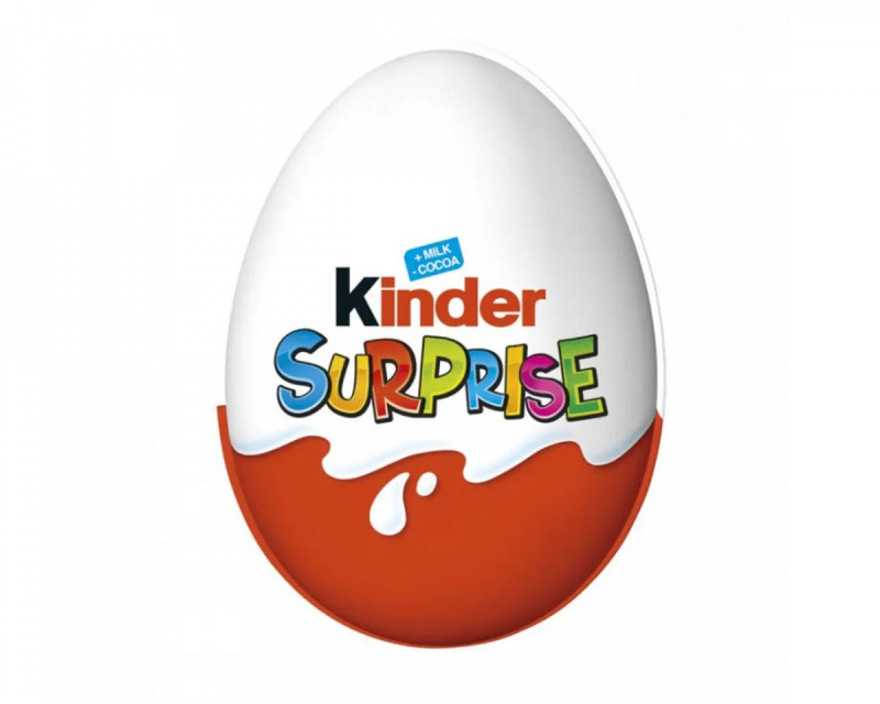 Яйце  сюрприз Kinder Surprise асорті 20г*72