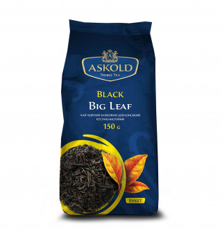Чай &quot;Askold&quot; Букет 150г Чорний Big Leaf крупнолистовий ОРА м/у (1/18)  ЗНИЖКА 10%
