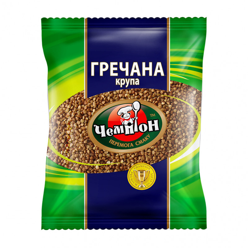 Крупа гречана 800г &quot;Чемпіон&quot; (1/20) 