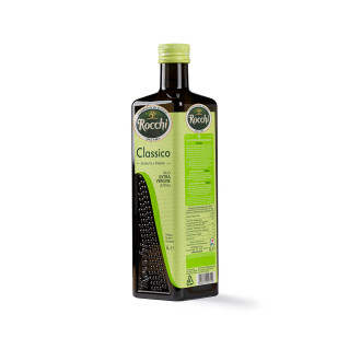 Олія оливкова Rocchi Extra Virgin Olio Classico 1л СКЛО (1/6) 