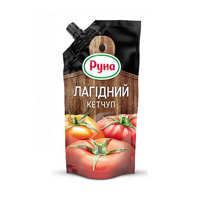 Кетчуп Лагідний "Руна" 300г д/п (1/36)