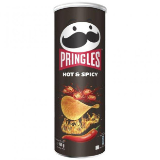 Чипси Pringles 165г Pringles Hot &amp; Spicy Гострий перець тубус (1/19)
