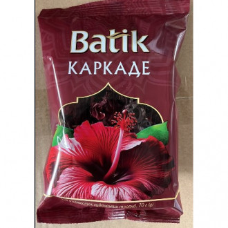 Чай &quot;Batik &quot; 70г Каркаде з  пелюсток суданських троянд м/у (1/20)
