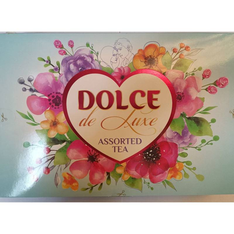Чай "DOLCE de Luxe" 60ф/п*2г набір ASSORTED Асорті конверт (1/4)