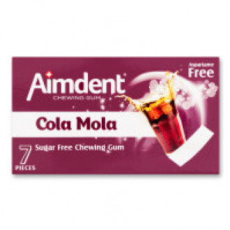 Жувальна гумка Aimdent 7pc Cola Mola 14,5г (1*24/12)