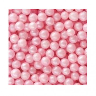 Посипка кругла рожева d-5 мм 3г (1/150) стік