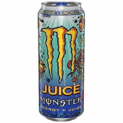 Вода -напій енергетичний Monster Energy Aussie lemonade 0,5л ж/б (1/12)