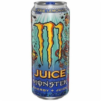 Вода -напій енергетичний Monster Energy Aussie lemonade 0,5л ж/б (1/12)