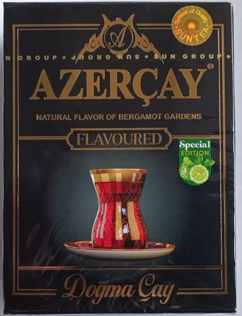Чай "Azercay" 100г Flavoured чорний з аром.берамота (1/24)