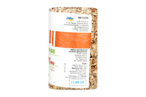 Хлібці  хрусткі Пшенично-Гречані 100г &quot;Просто добрий хліб&quot; (1/12)