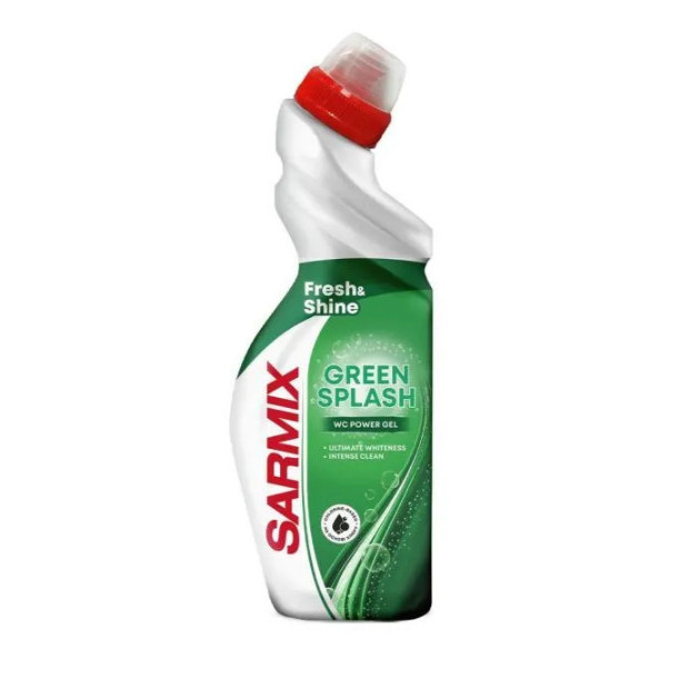 Засіб д/чищення сантехніки/унітазу Green Splash 750мл SARMIX (1/18) 