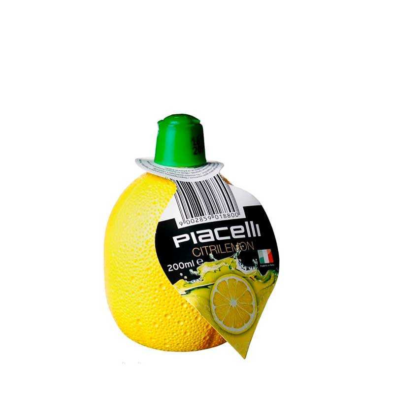 Сік лимона Piacelli Citrlolemon ПЕТ 200мл (1/12)