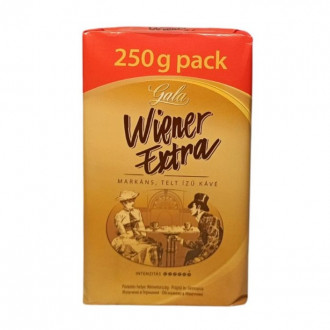Кава Gala Wiener Extra 250г мелена вакуум (1/12)