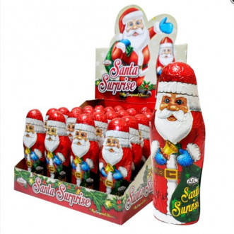 *NEW_YEAR Шоколадна фігурка Миколайчик (Santa Surprise) 38г*24