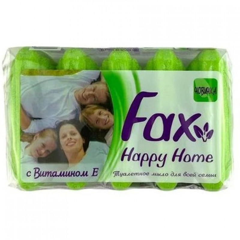 Мило Fax 5*60г Happy Home Зелене (1*5/24)