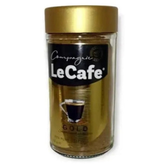 Кава Le Cafe Gold розчинна 200г + ЛОЖКА с/б (1/6)