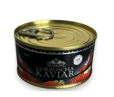 Ікра горбуші червона Gorbuscha Kaviar Silver bay 140г (1/75) 