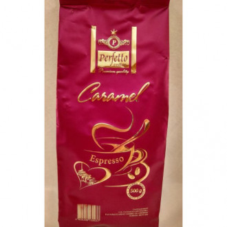 Кава &quot;Perfetto&quot; Caramel Espresso 500г м/у розчинна (1/9)