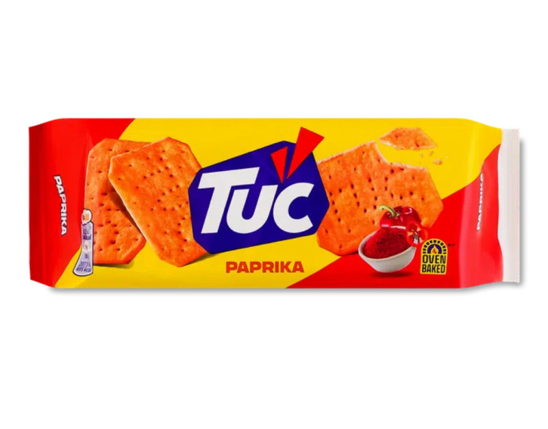 Крекер солений 100г TUC зі смаком паприки (1/24)