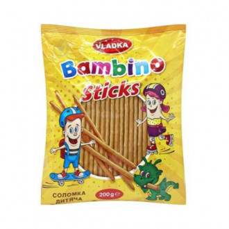 Соломка 200г дитяча BAMBINO м/у Vladka (1/14)