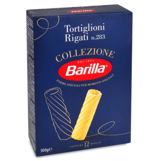 Макарони 500г Barilla Tortiglioni №283 (Тортильйоні) (1/12)