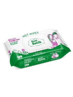 В.серветки 120шт з КЛАПАНОМ "Best Bebik" для всієї родини "Veltex" ВЕЛИКА УПАКОВКА (1/10)